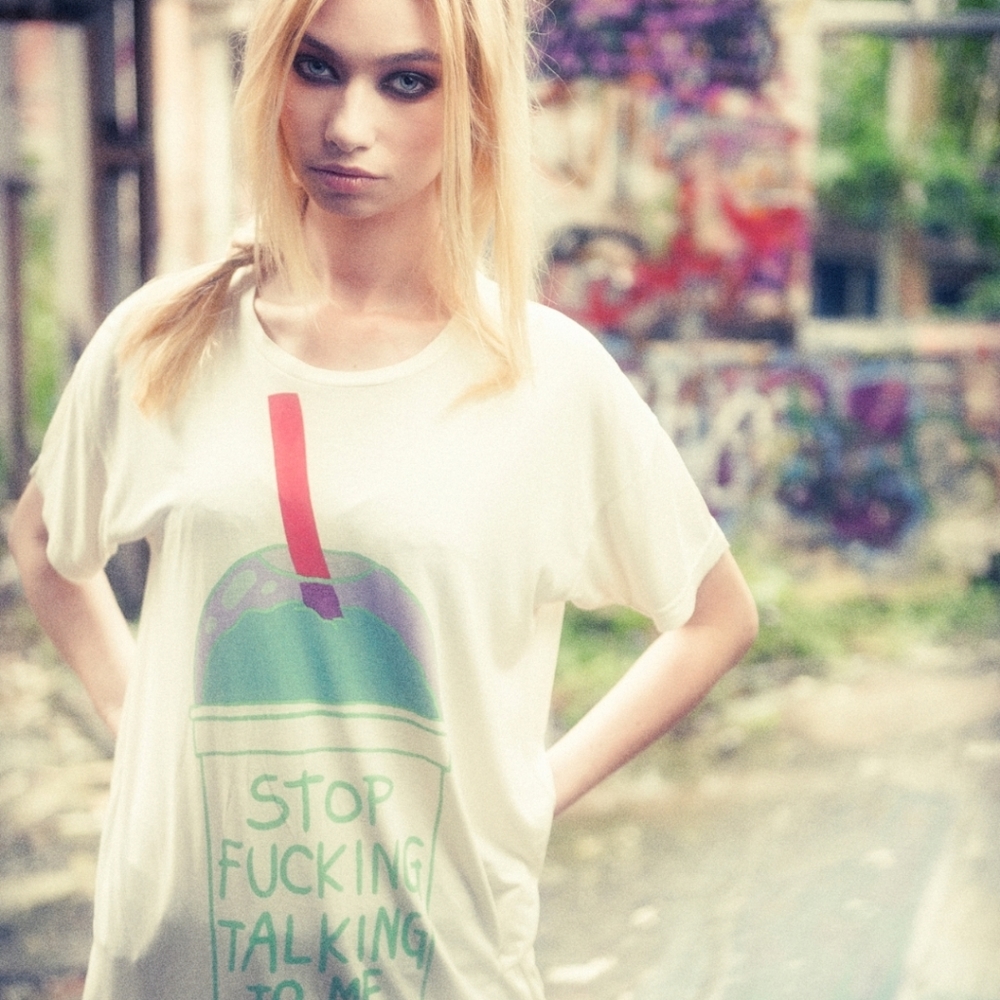 NWOT! RARE! Dropdead Stop F**king Talking To Me Te